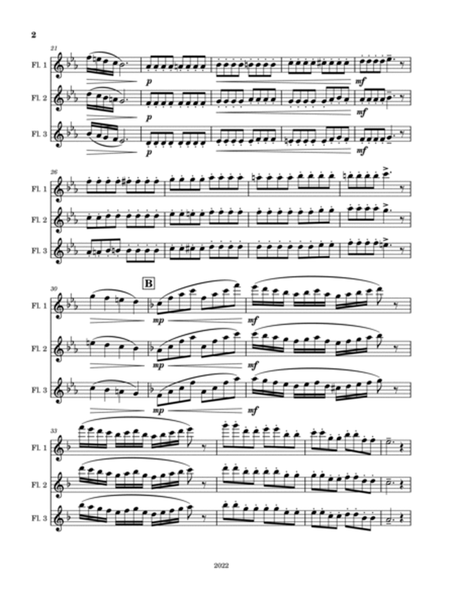 Flute Trio No. 1007 image number null