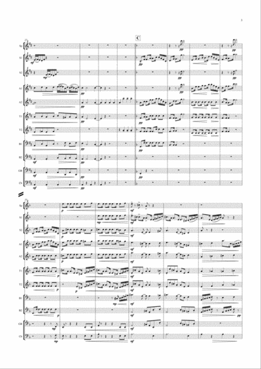 Dvorak: Serenade for Strings String Orchestra scores gallery preview page 3