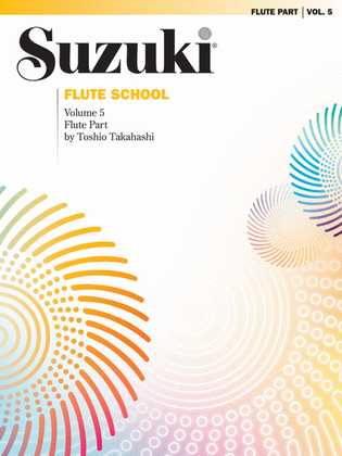 Book cover for Suzuki Flute School, Volume 5