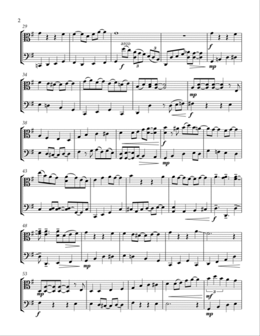 L-o-v-e String Duet scores gallery preview page 3