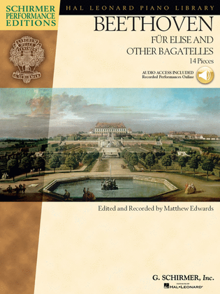 Book cover for Beethoven – Für Elise and Other Bagatelles