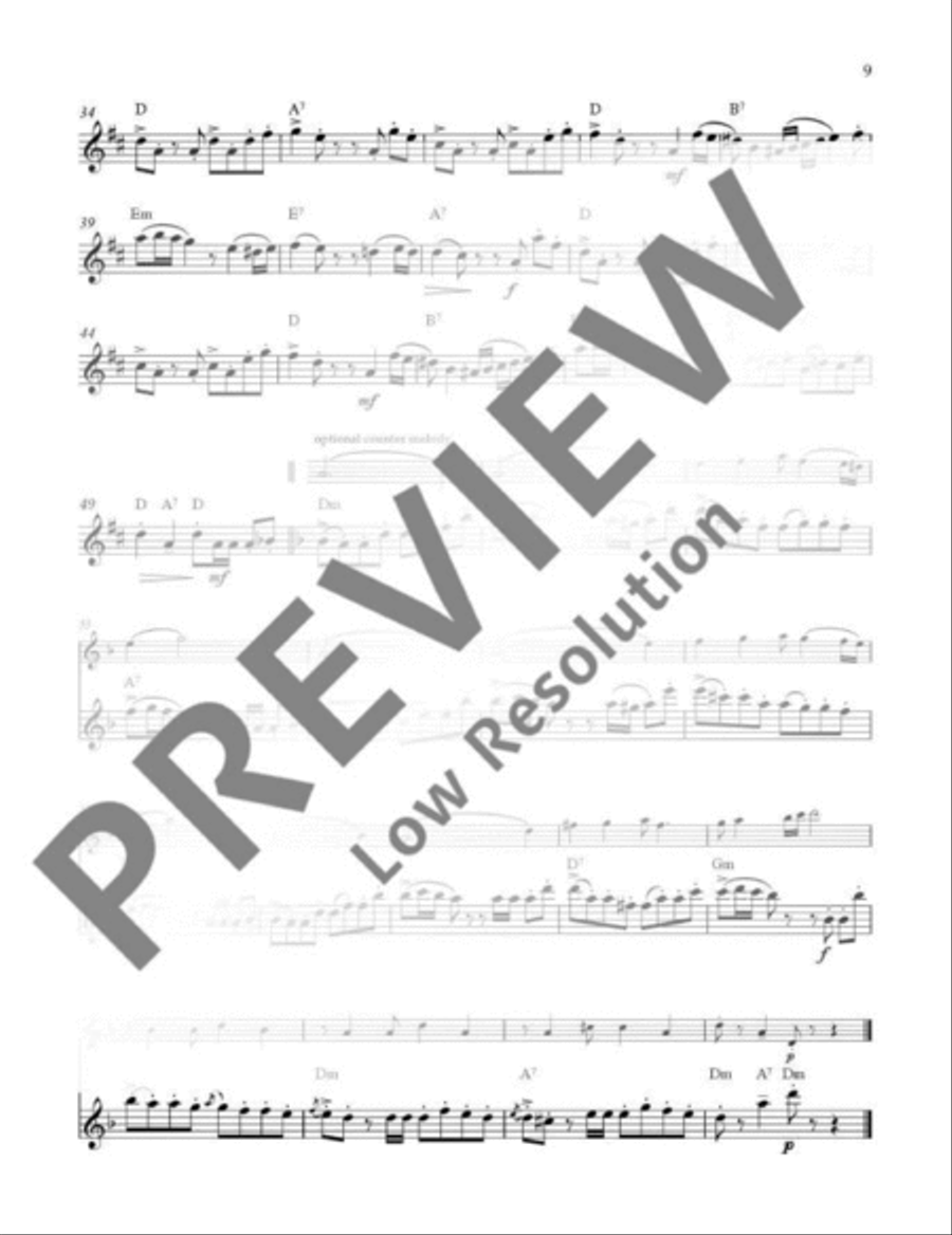 Argentinian Tango and Folk Tunes for Flute Flute Solo scores gallery preview page 10