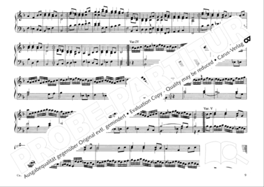 Estendorffer: Orgelwerke II (Organ Works II) Organ Solo scores gallery preview page 12
