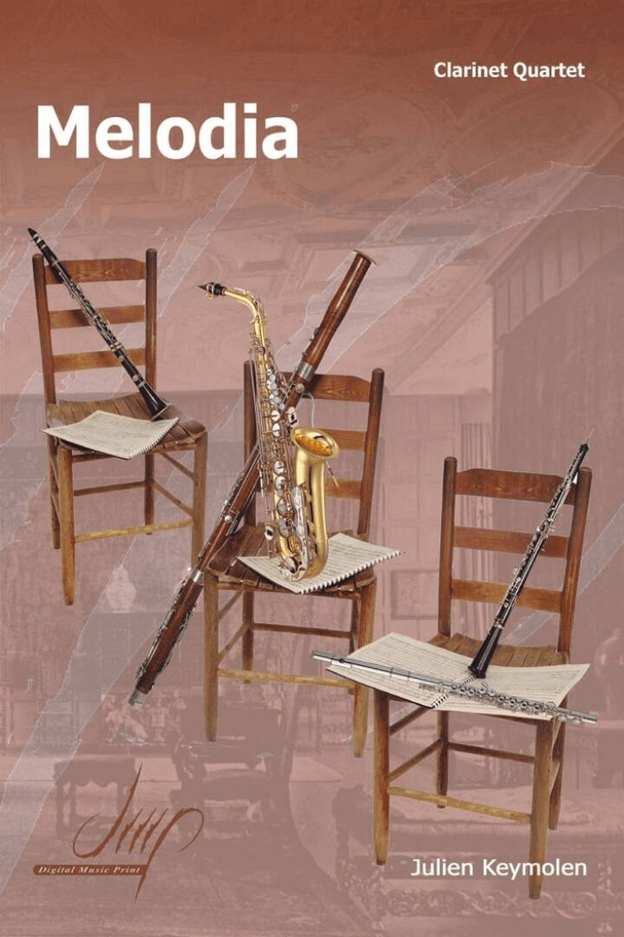Melodia Clarinet Quartet scores gallery preview page 1