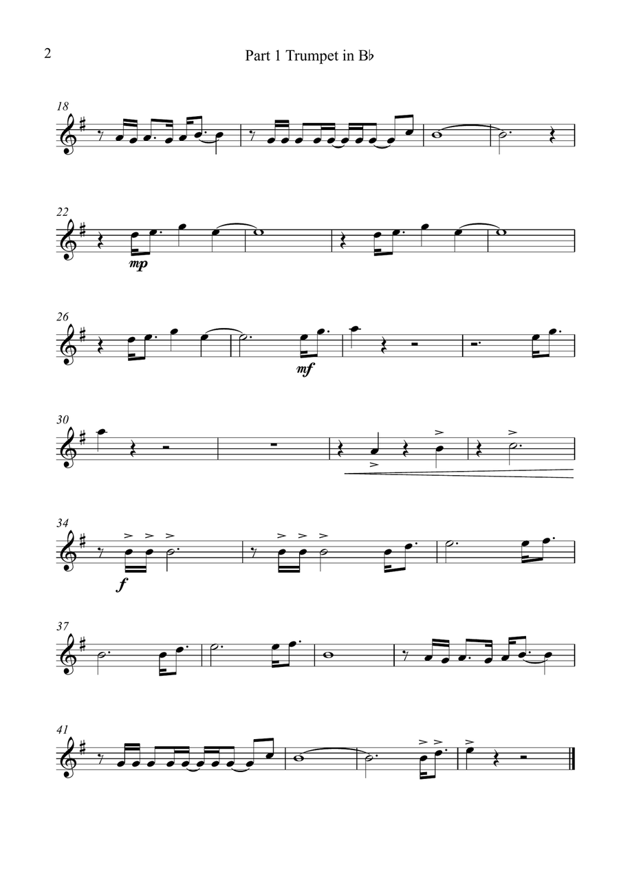 Gonna Fly Now Gonna Fly Now Brass Ensemble scores gallery preview page 5