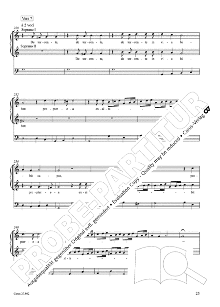 Salmi I (Selva morale e spirituale) Collection / Songbook scores gallery preview page 50