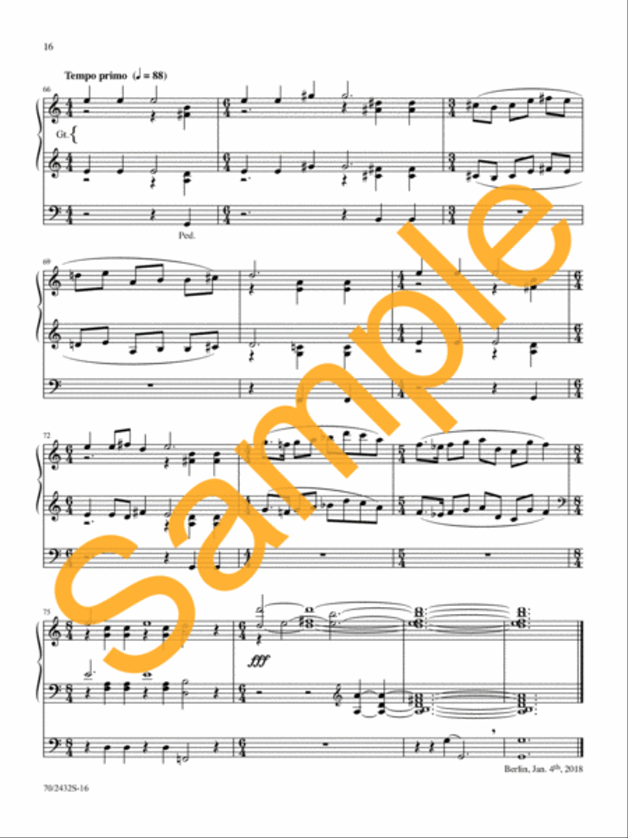 An Array of Voluntaries Organ Solo scores gallery preview page 13