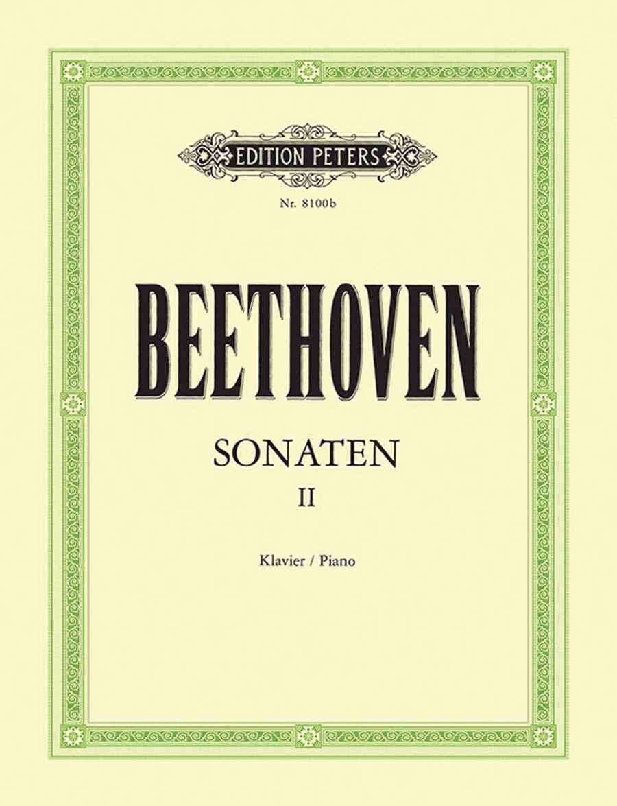 Piano Sonatas, Volume 2 Piano Solo scores gallery preview page 1
