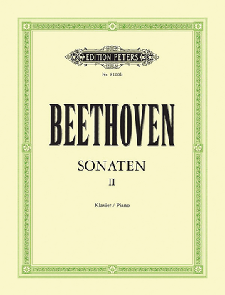 Book cover for Piano Sonatas, Volume 2