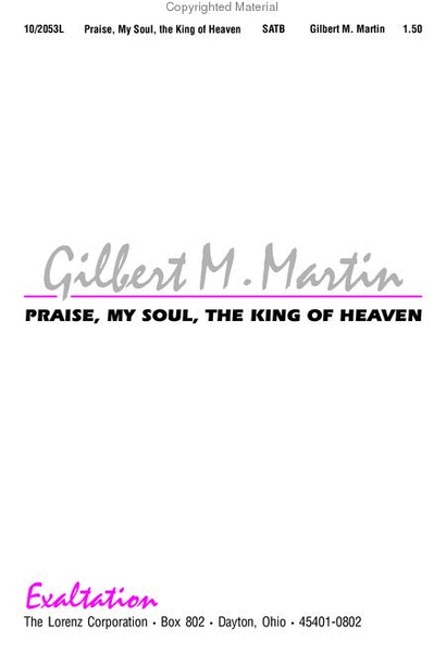 Praise My Soul, the King of Heaven image number null
