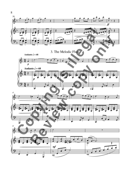 Short Pieces for Flute and Piano, Book 1: Easy