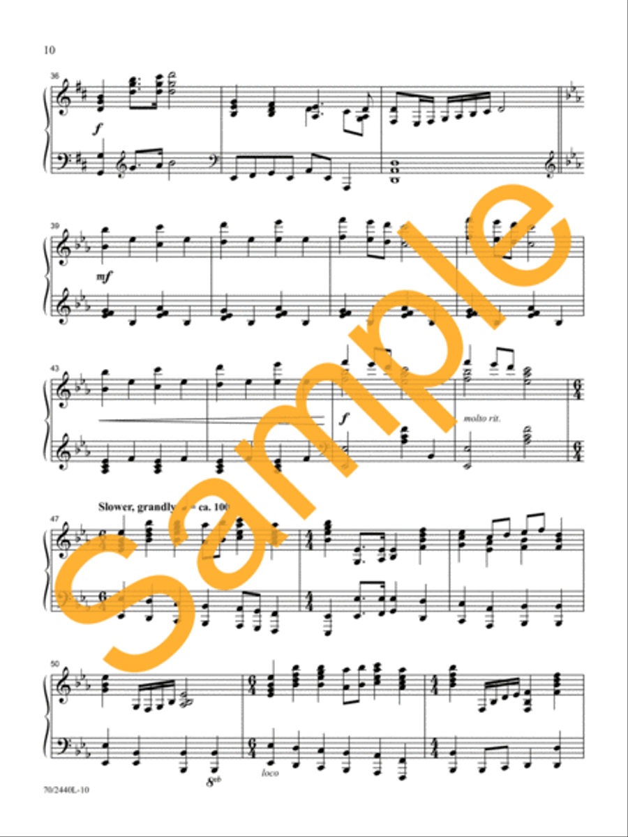 These Gifts We Bring Piano Solo scores gallery preview page 9