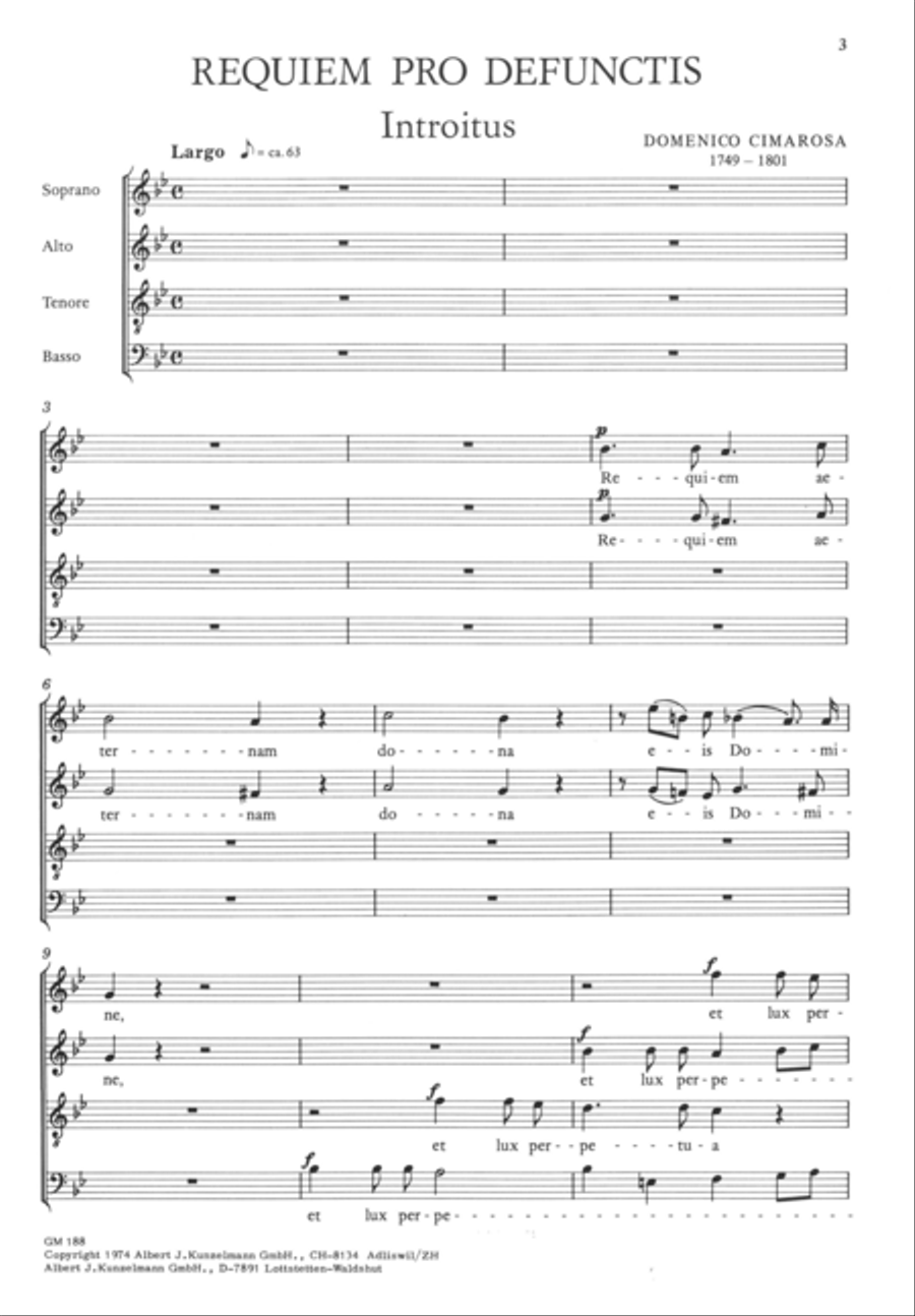 Requiem pro defunctis Mixed Choir scores gallery preview page 2
