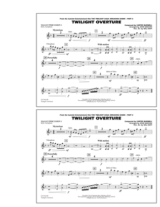 Twilight Overture - Mallet Percussion 1