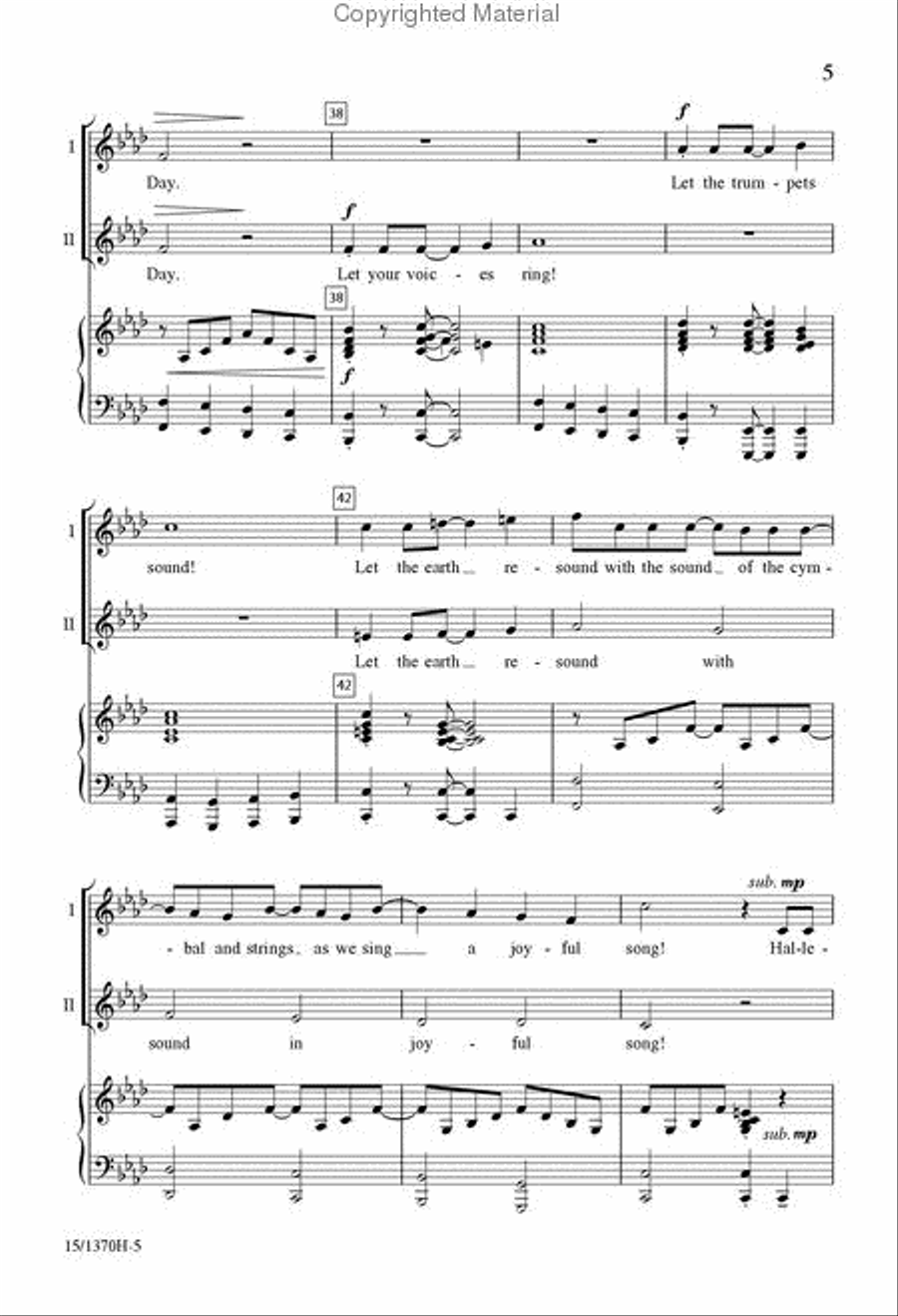 Sing With Joy on Chrisimas Day 2-Part scores gallery preview page 6