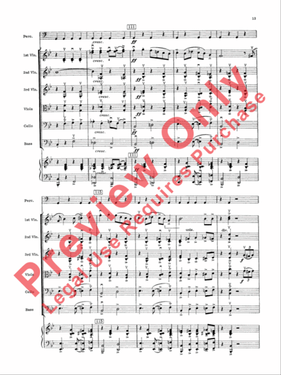 Sleigh Ride Sleigh Ride String Orchestra scores gallery preview page 14