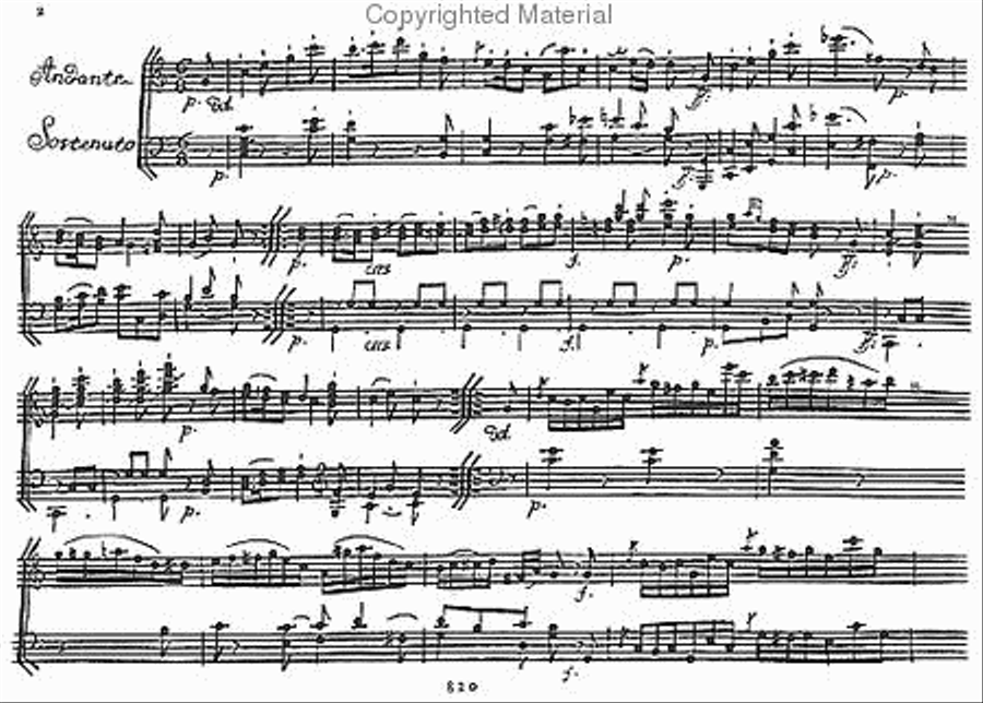 Variations for Harpsichord or Fortepiano Harpsichord scores gallery preview page 3