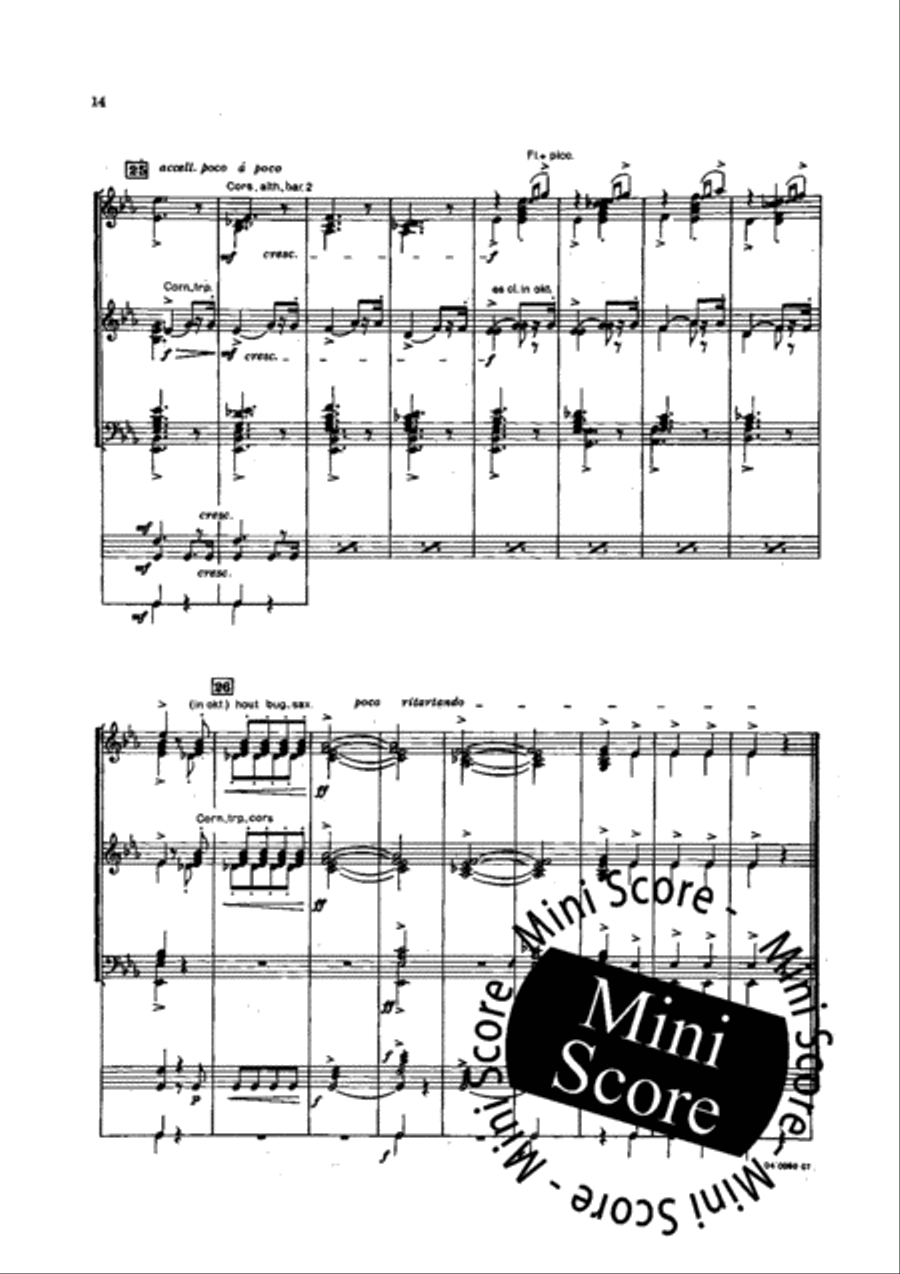 Melodioso Fanfare Band scores gallery preview page 18