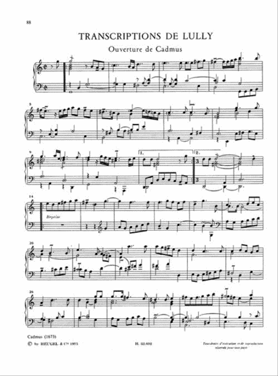 Pieces de Clavecin Vol.2 (K.Gilbert) (Le Pupitre) Harpsichord scores gallery preview page 2
