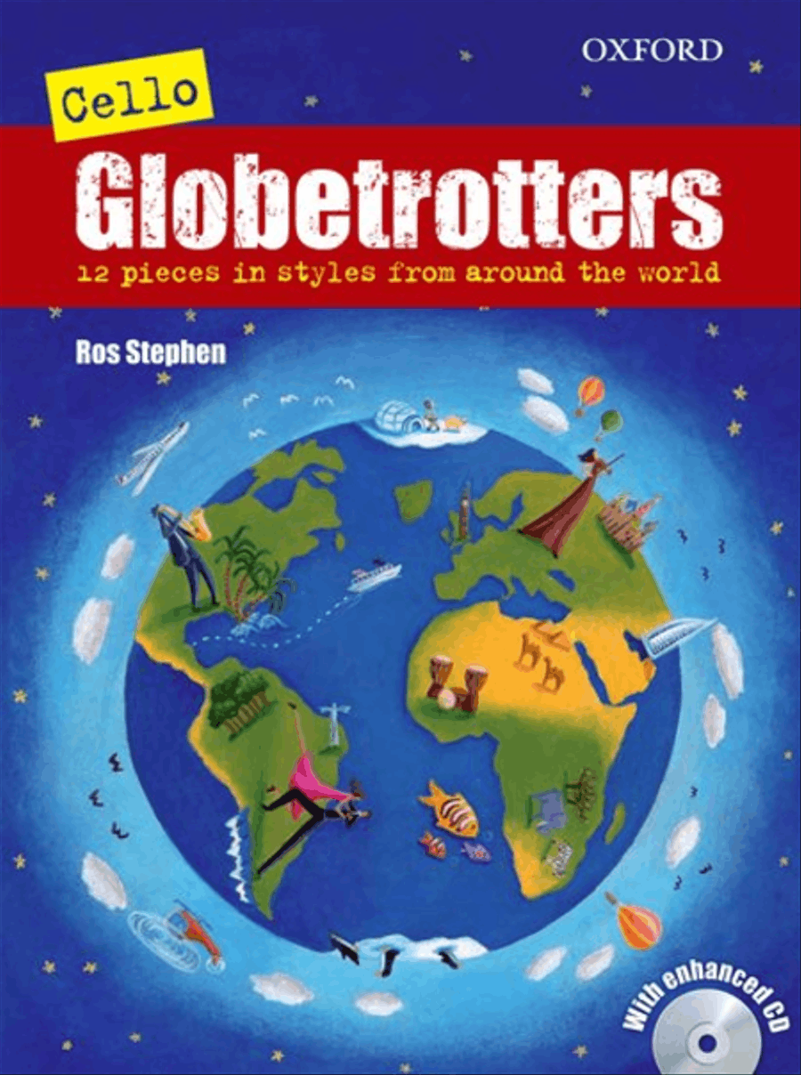 Cello Globetrotters + CD Cello Globetrotters + CD Piano Accompaniment scores gallery preview page 1