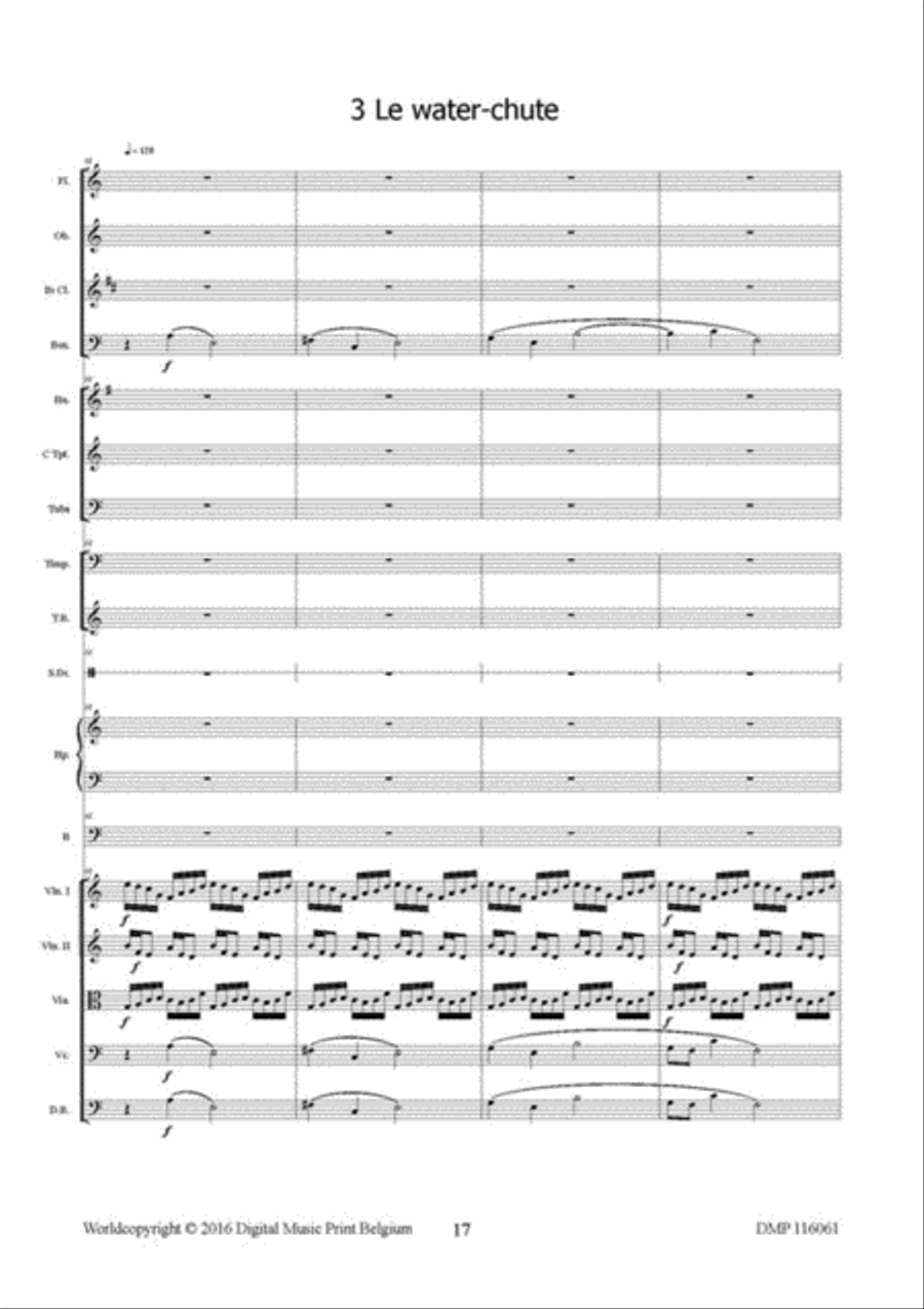 Chansons DAprès Satie Orchestra scores gallery preview page 4