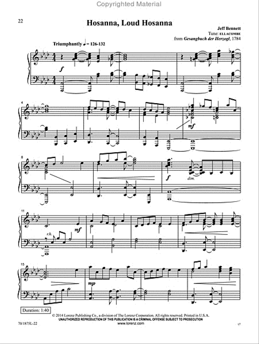 Tell Me the Story of Jesus Piano Solo scores gallery preview page 6