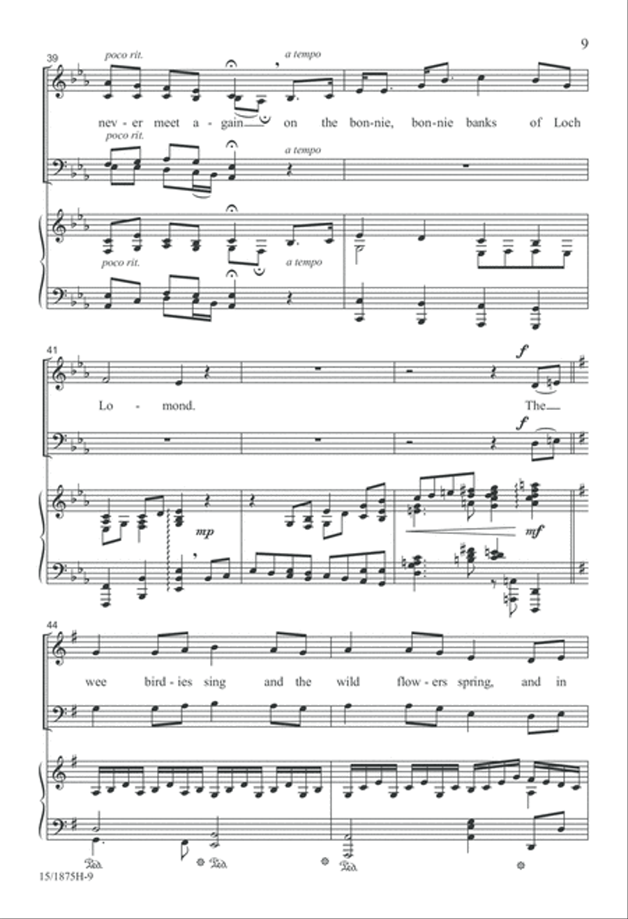 Loch Lomond 4-Part scores gallery preview page 10
