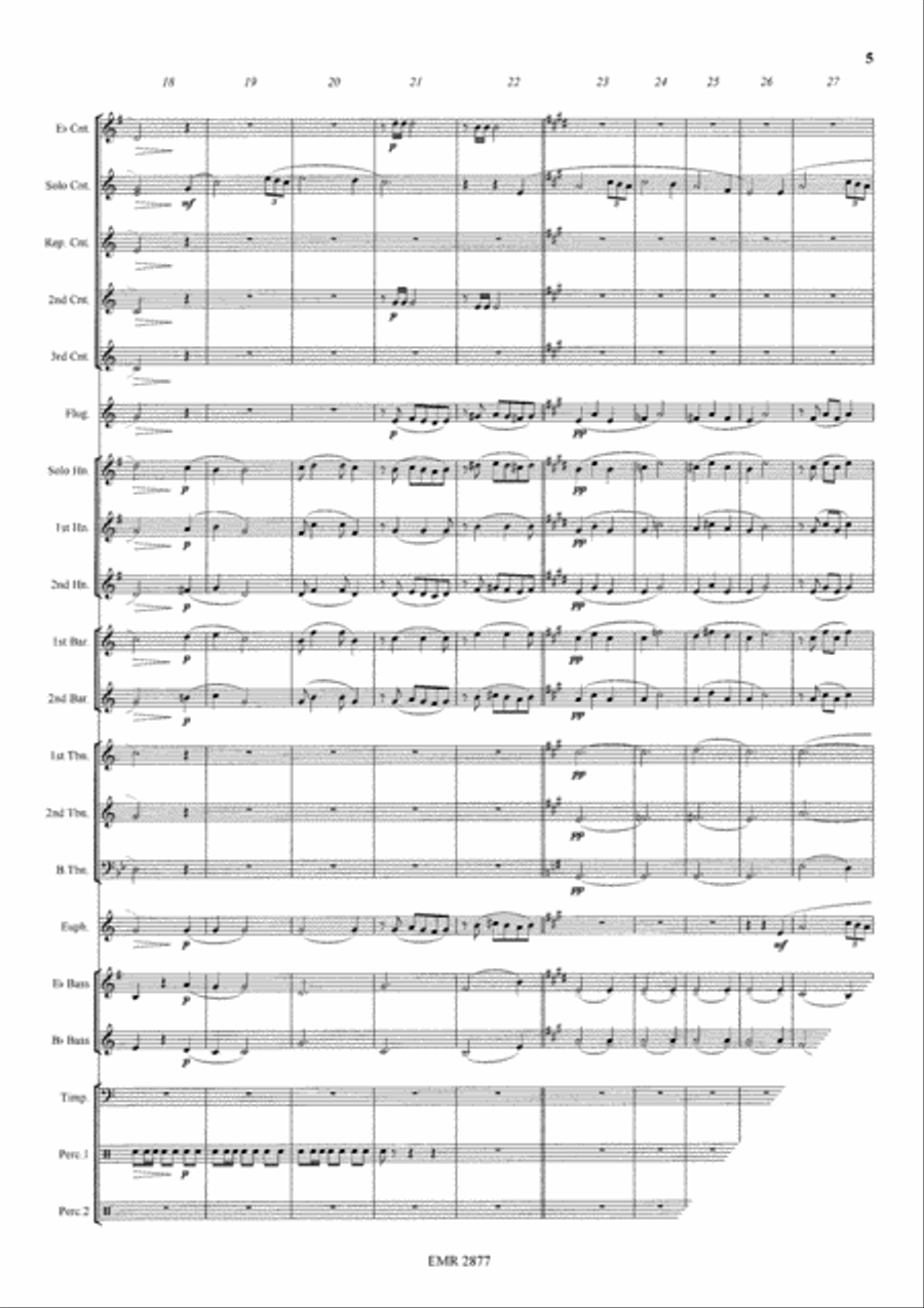 Amazing Grace Brass Band scores gallery preview page 6