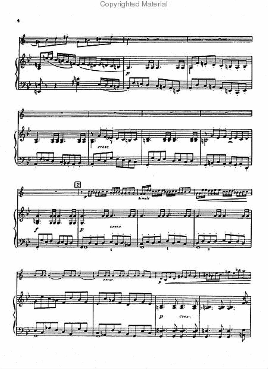 Concert Etude Op. 49 Trumpet Solo scores gallery preview page 3