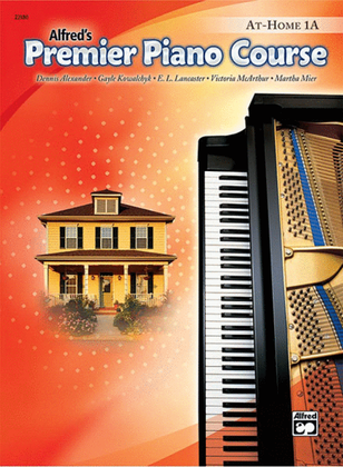 Book cover for Premier Piano Course At-Home Book, Book 1A