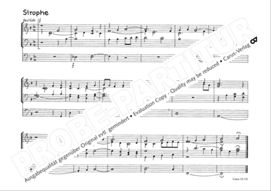 Two Organ Works (Zwei Orgelstucke) Organ scores gallery preview page 9