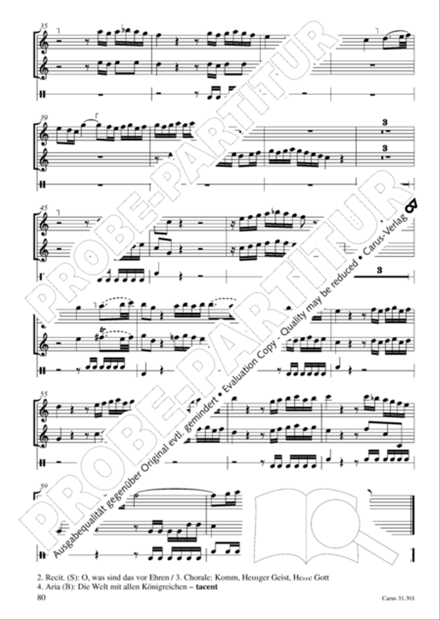 Bach for Brass 1: Cantatas I Voice scores gallery preview page 89