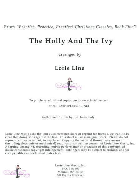The Holly And The Ivy - EASY!
