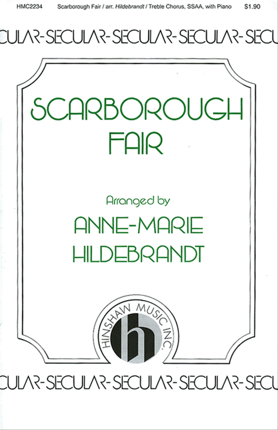 Scarborough Fair Scarborough Fair SSAA scores gallery preview page 1