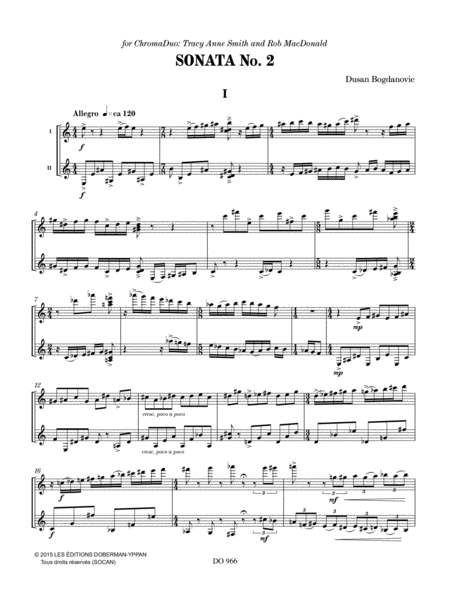 Sonate No. 2