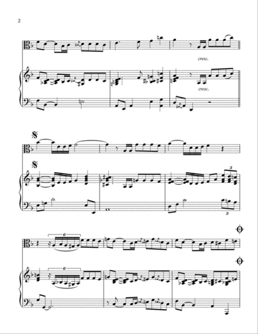Historia De Un Amor Viola scores gallery preview page 3