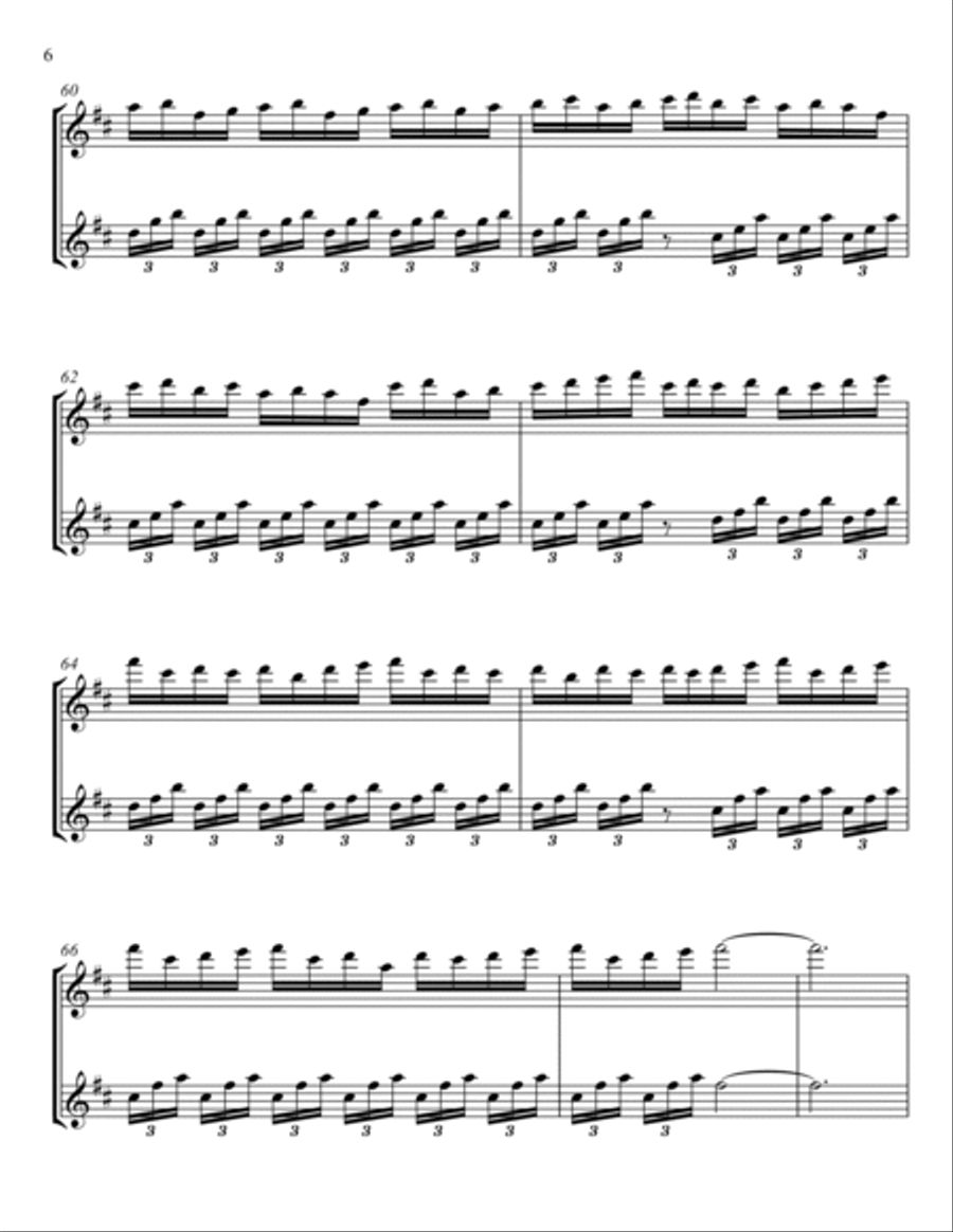 Interstellar Woodwind Duet scores gallery preview page 6