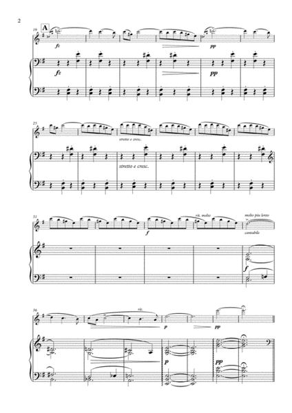 Valse Impromptu arranged for Violin & Piano image number null
