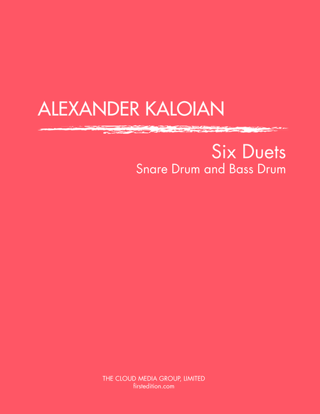 Six Duets for Snare Drum and Bass Drum (1980)