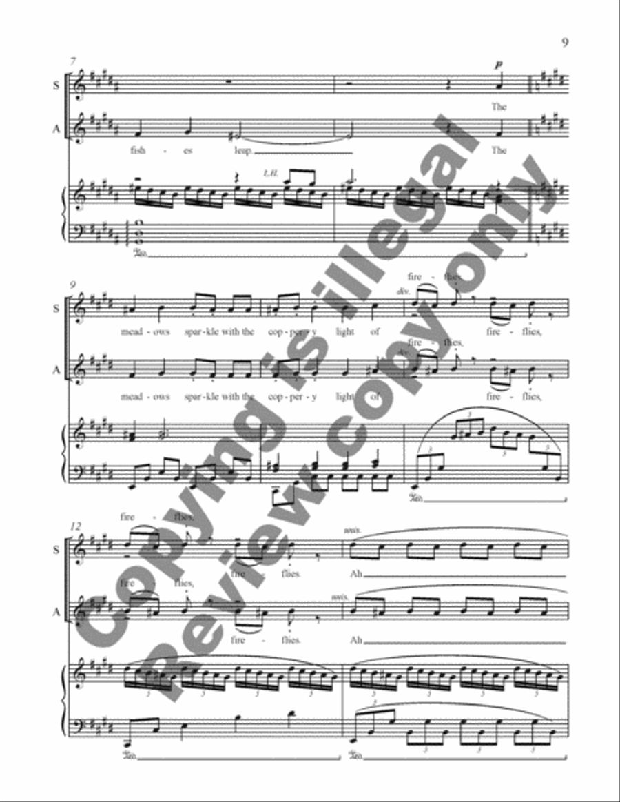 To Love This Earth: II. The Creatures 4-Part scores gallery preview page 23
