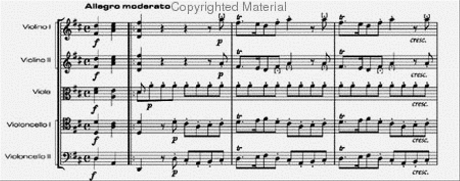 Quintet in D major G353 Quintet in D major G353 String Quintet scores gallery preview page 2
