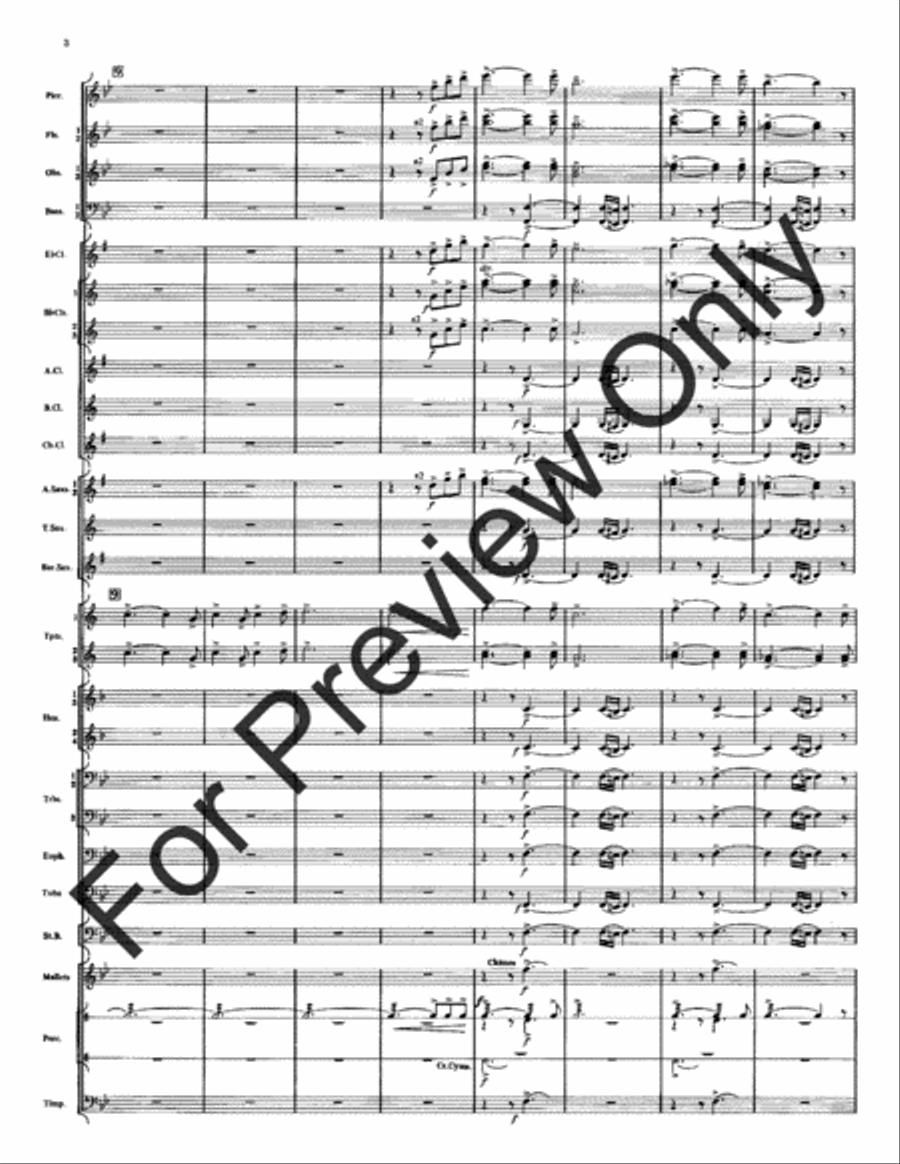 Spirit Of Texas (Score) Spirit Of Texas (Score) Concert Band scores gallery preview page 4
