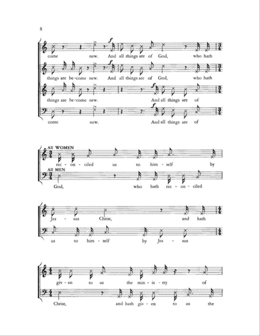 Reconciliation Reconciliation Choir scores gallery preview page 8