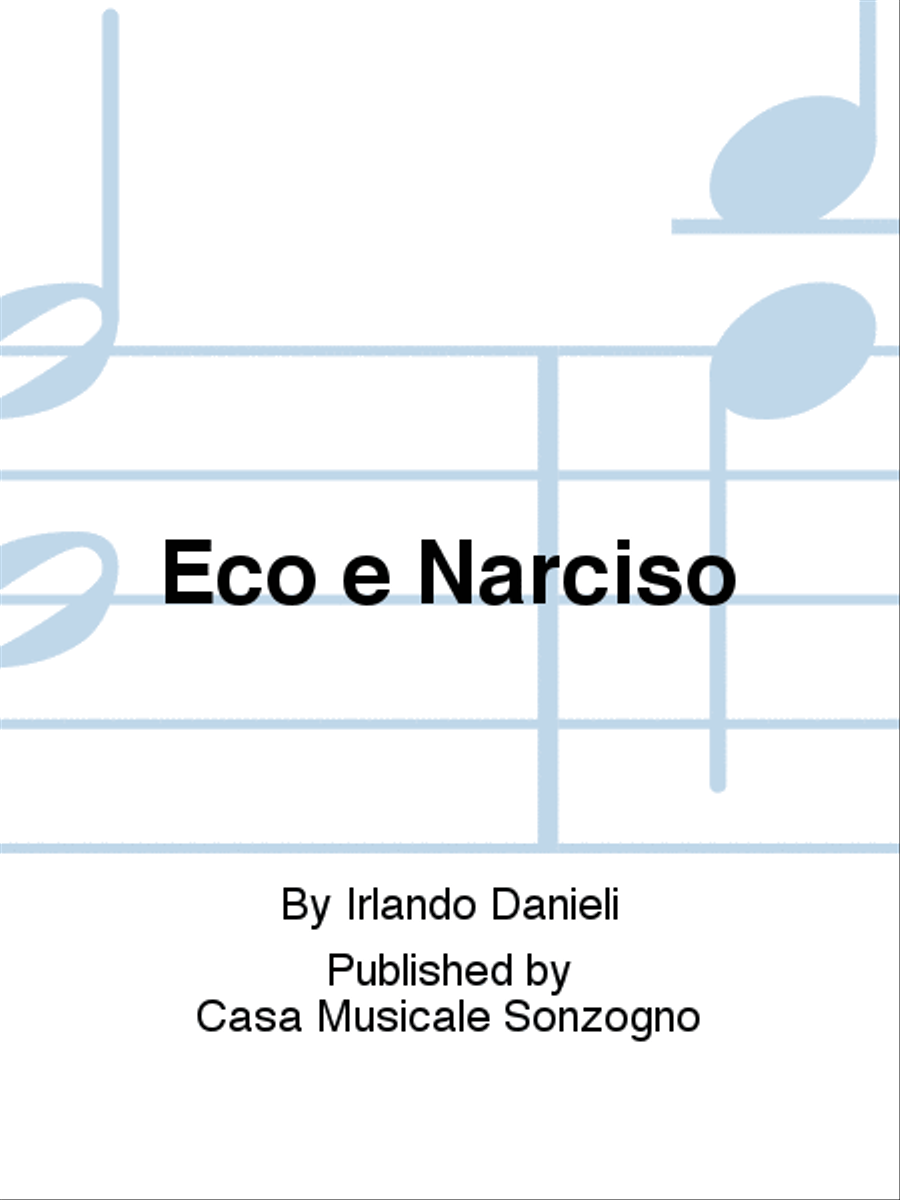 Eco e Narciso Flute scores gallery preview page 1
