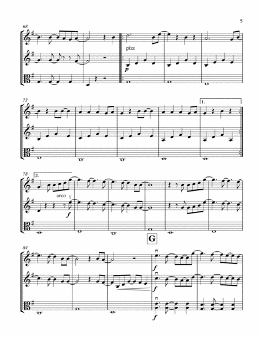 All Of Me All Of Me String Trio scores gallery preview page 6