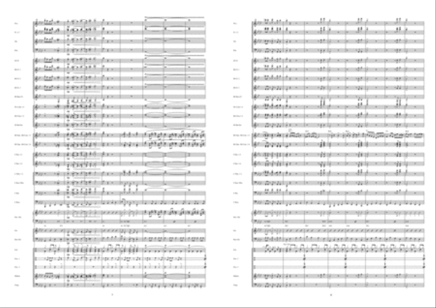 Tribute To Glenn Miller Tribute To Glenn Miller Concert Band scores gallery preview page 5