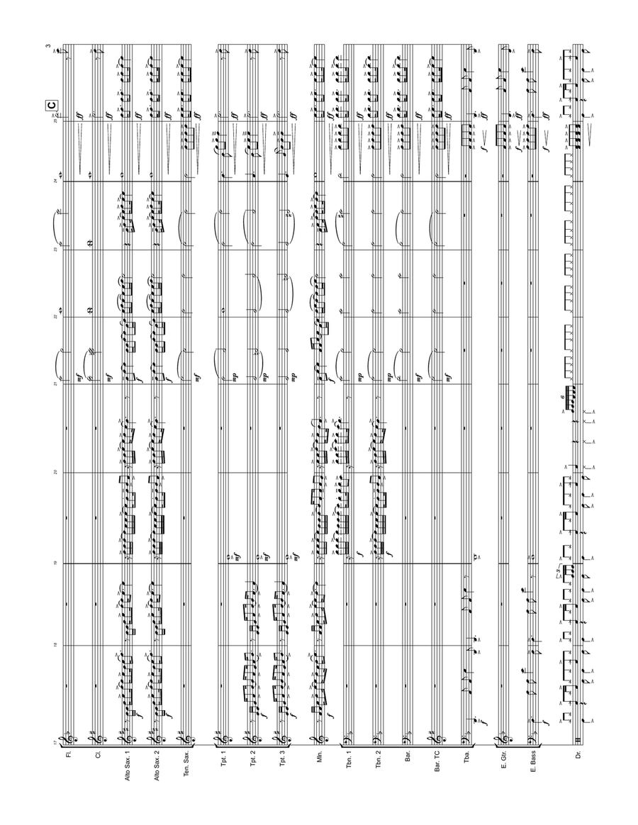 Freedom Marching Band scores gallery preview page 3