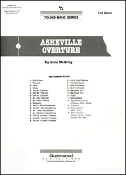 Asheville Overture - Score