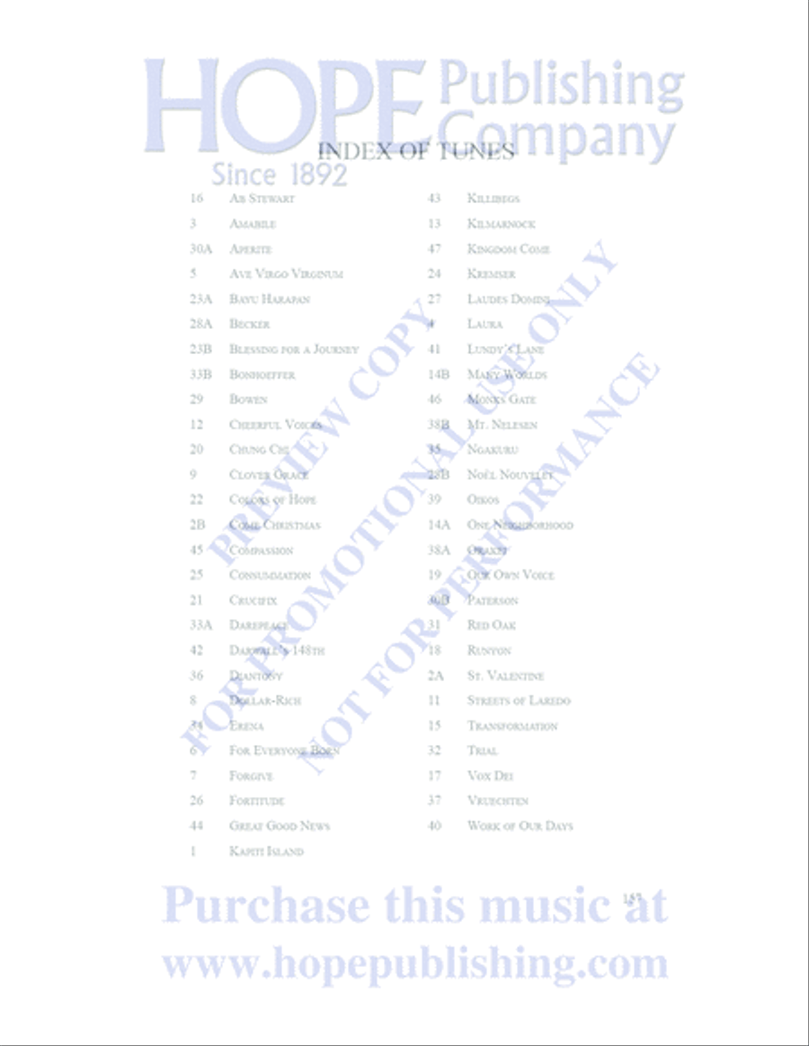 A Place at the Table Choir scores gallery preview page 154