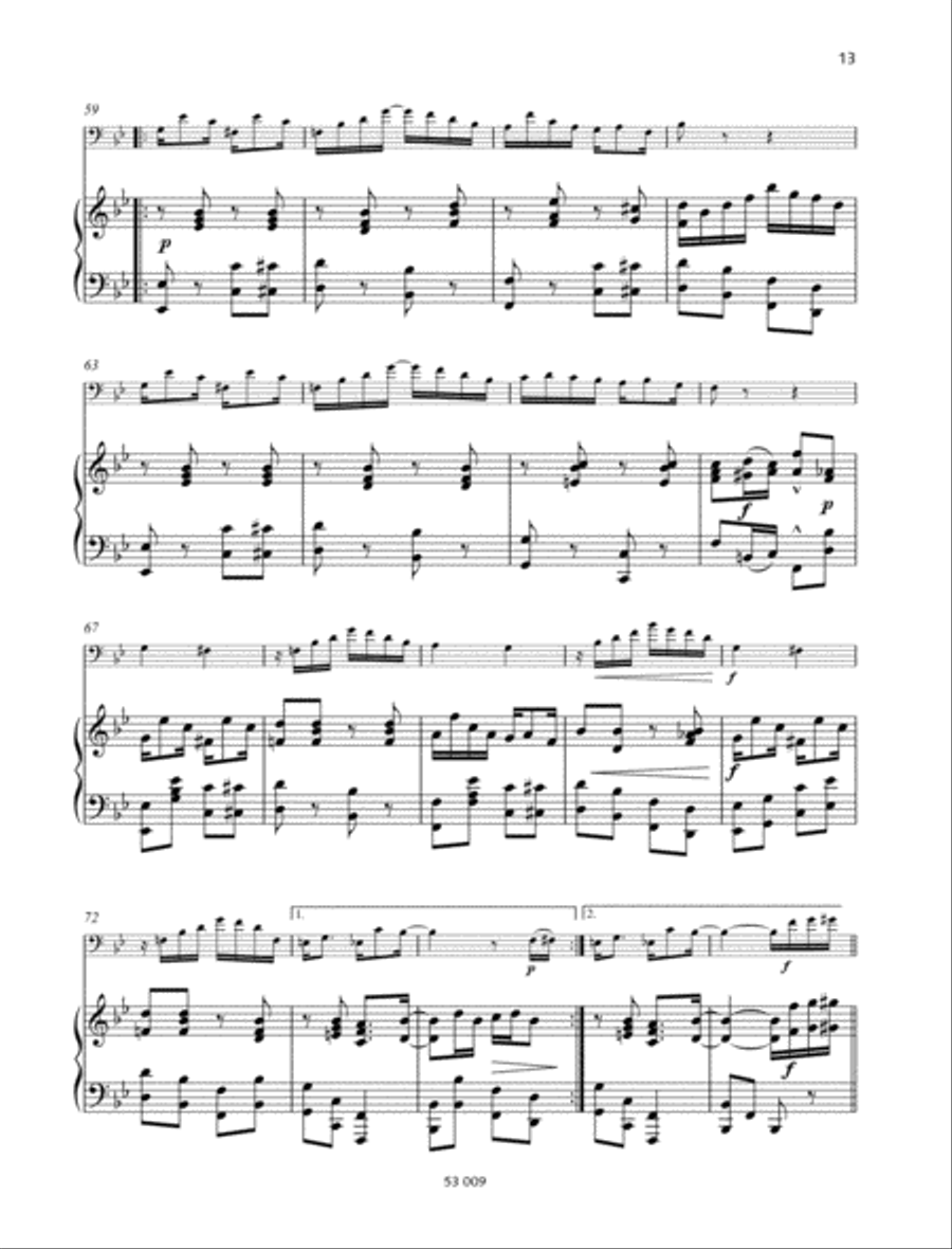 The Easy Winners Piano Accompaniment scores gallery preview page 4